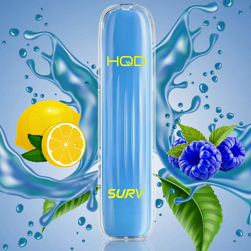 10 x HQD Surv - Blue Razz Lemon / Blurry Berry Lemon