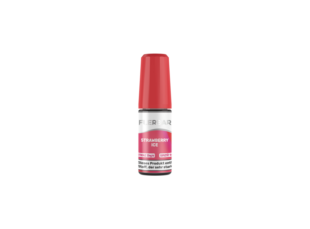 10x Flerbar Liquid - Strawberry Ice - 10ml