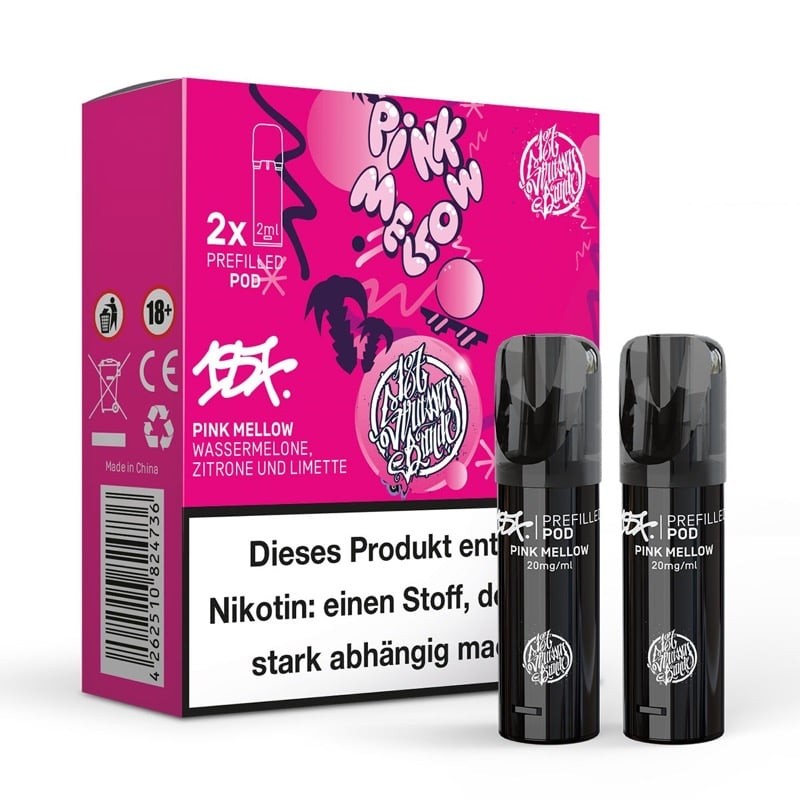 10x 187 Strassenbande Prefilled Pod - Pink Mellow