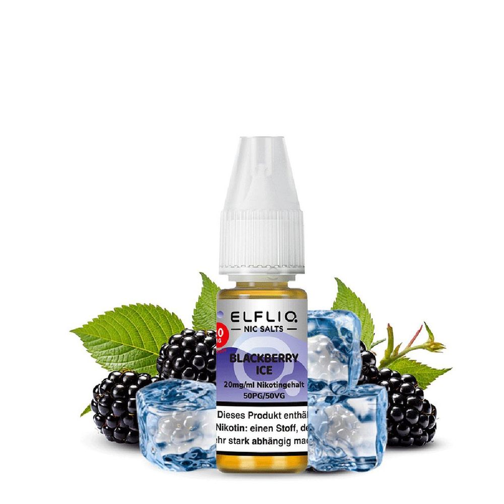10x Liquid Blackberry Ice - Elfliq by Elf Bar