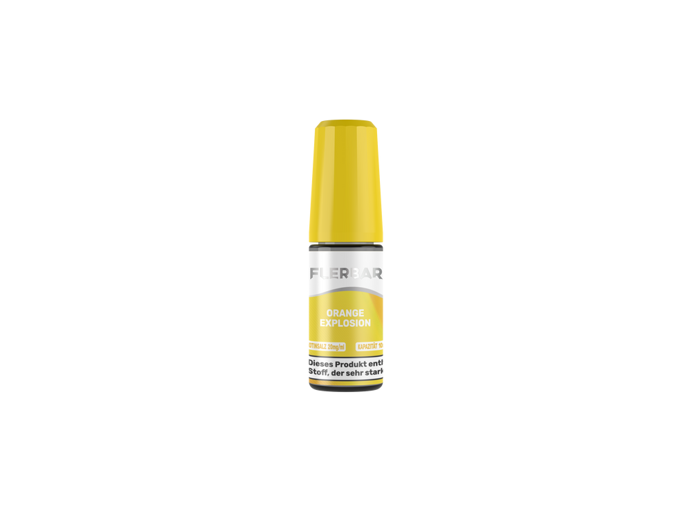 10x Flerbar Liquid - Orange Explosion - 10ml
