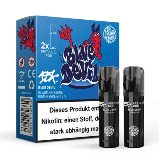 10x 187 Strassenbande - Prefilled Pods - Blue Devil
