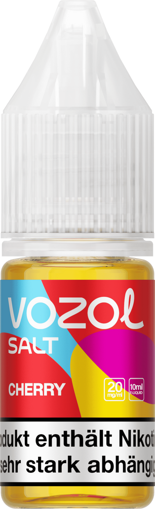10x Vozol Liquid - Cherry - 10ml